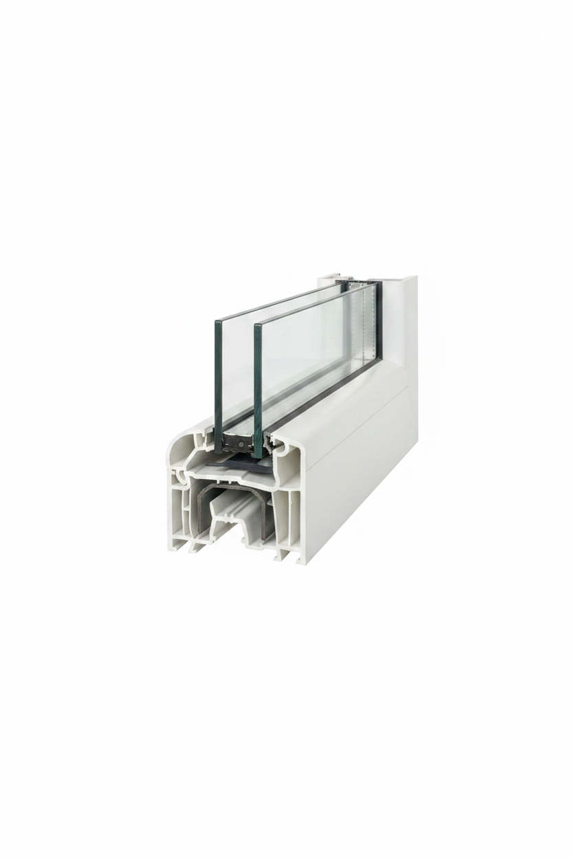 Profilo finestra PVC - foto prodotto professionale